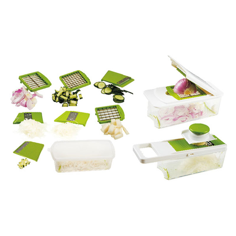 GS041 7 in 1 monitoiminen silppuri ja viipaloija