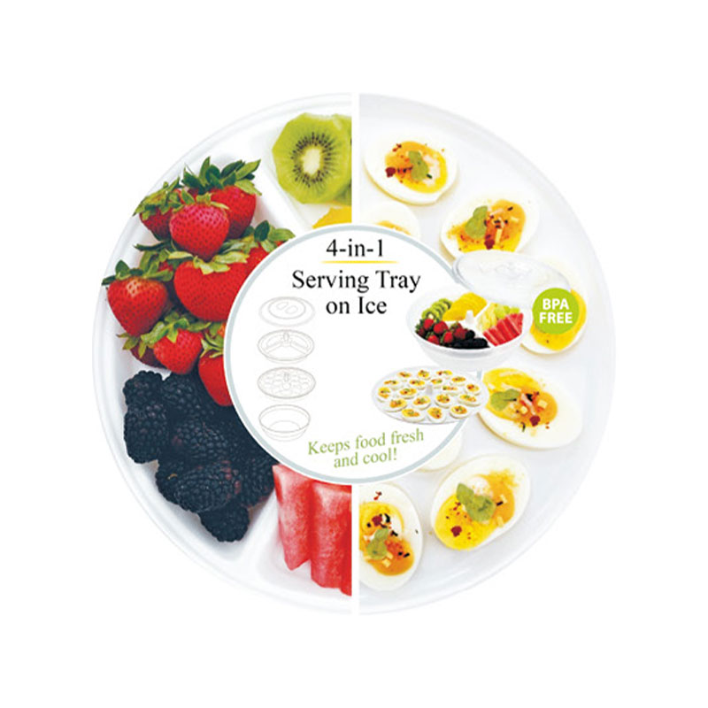 4 in 1 tarjoilualusta jäillä